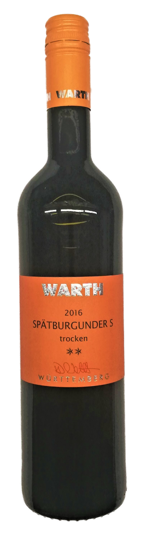 2018 Spätburgunder S trocken ** 0,75 L - Weingut Warth