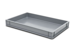 Stapeltablar 600x400x76 mm, aus PE