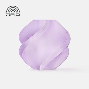 Bambu Lab PETG Transluzent (Lila transluzent 32700, Filament mit Spule)