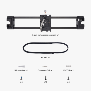 Bambu Lab X-Achsen Carbon Rods Assembly