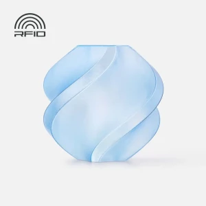 Bambu Lab PETG Transluzent (Hellblau transluzent 32600, Refill)