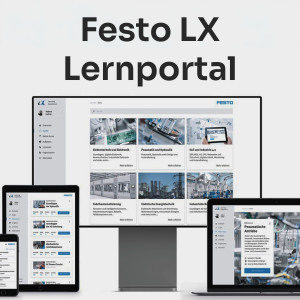 Festo Lernportal LX für additive Fertigung (Industry (8 user), 1-Jahres-Lizenz)