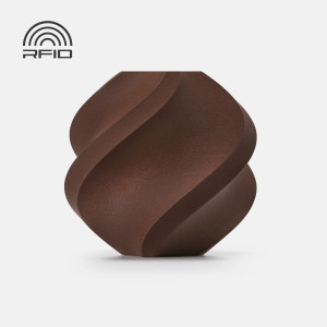 Bambu Lab PLA Wood Filament (Rosewood #4C241C)