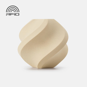 Bambu Lab PLA Wood Filament (White Oak #D6CCA3)