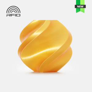 Bambu Lab PLA Silk+ (Gold #F4A925)