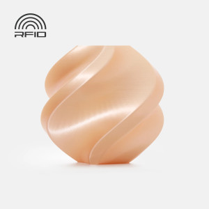 Bambu Lab PLA Silk+ (Champagne #F3CFB2)