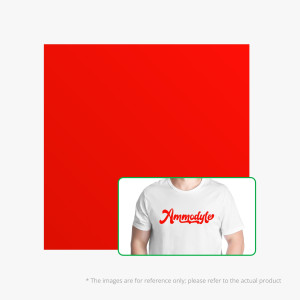 Bambu Lab Matte Heat Transfer Vinyl Sheet (10pcs) (Rot)