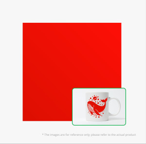 Bambu Lab Matte Removable Vinyl (10pcs) (Rot)