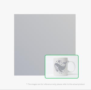 Bambu Lab Matte Removable Vinyl (10pcs) (Hell Grau)