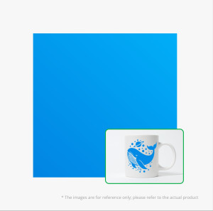 Bambu Lab Matte Removable Vinyl (10pcs) (Blau)