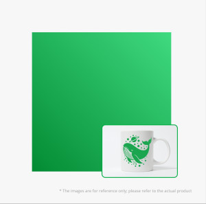 Bambu Lab Matte Removable Vinyl (10pcs) (Grün)