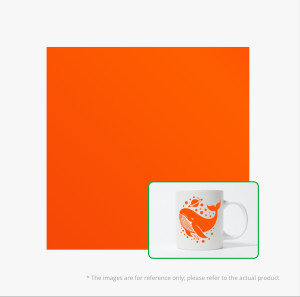 Bambu Lab Matte Removable Vinyl (10pcs) (Orange)