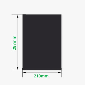 Bambu Lab A4 250g Karton (25PCS) (Schwarz)