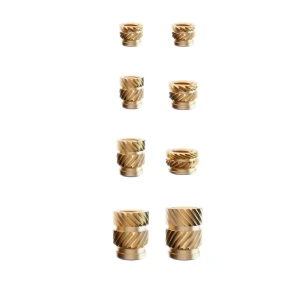 CNC Kitchen Gewindeeinsätze (zöllig) SET L (8 Größen / 550 Stk)