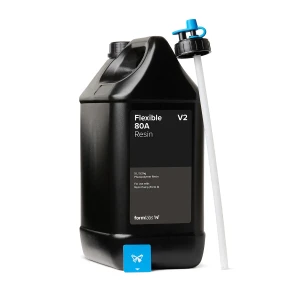 Formlabs Flexible 80A Resin V2 (mattschwarz) für Form 4 (5l)