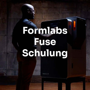 Formlabs Fuse 1 / Fuse 1+ SLS Inbetriebnahme und Schulung vor Ort - ON-SITE (Mit Geräteaufstellung (+ 2 Stunden))