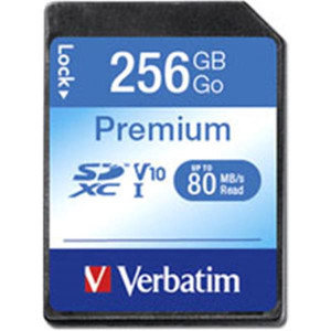 Verbatim Premium U1 SDXC Karte (256 Gb)