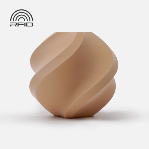 Bambu Lab PLA Matte (Latte Braun (11800), Refill)