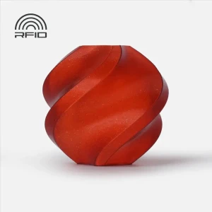 Bambu Lab PLA Sparkle (Crimson Red #792B36)