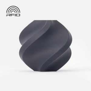 Bambu Lab PLA-CF (Lavagrau #4D5054, Filament mit Spule)