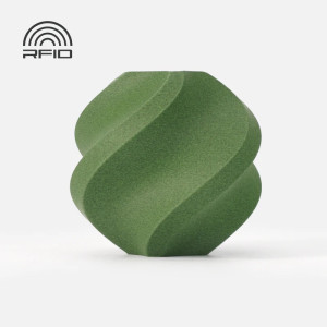 Bambu Lab PLA-CF (Matcha Green #5C9748, Filament mit Spule)