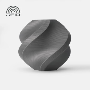 Bambu Lab ABS Filament (Silber (40102), Refill)