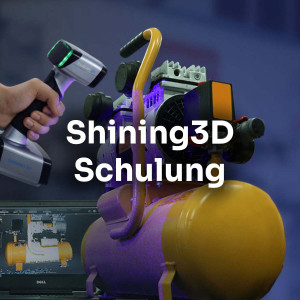 Shining3D Schulung (Basis Schulung, 4 Stunden, 1-5)