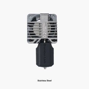 Bambu Lab Complete Hotend für X1E (0,2mm, Edelstahl)