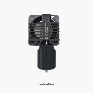 Bambu Lab Complete Hotend für X1E (0,4mm, Gehärteter Stahl)