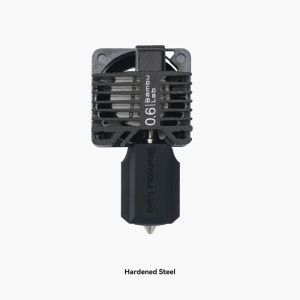 Bambu Lab Complete Hotend für X1E (0,6mm, Gehärteter Stahl)