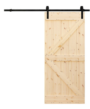 Skrzydło Loft "rustic" Silva „k” 90 + System Przesuwny Rea Zestaw4Porte 4Porte