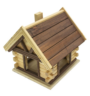 Karmnik Dla Ptaków Drewniany Budka Bogatka Iii4iQ 4iQ