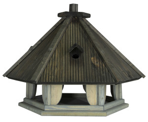 Karmnik Dla Ptaków Solidny Drewniany Rudzik Viii4iQ 4iQ