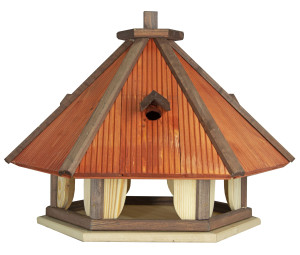 Karmnik Dla Ptaków Solidny Drewniany Rudzik Ix4iQ 4iQ