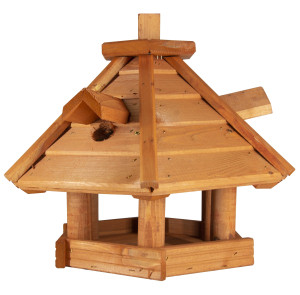 Karmnik Dla Ptaków Solidny Drewniany Szczygieł V4iQ 4iQ