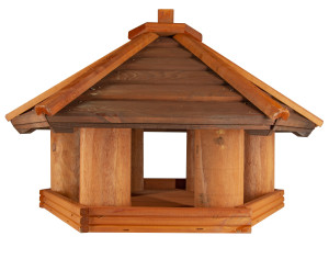 Karmnik Dla Ptaków Duży Drewniany Wróbel Iv4iQ Group 4iQ