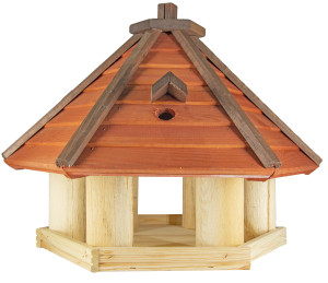 Karmnik Dla Ptaków Duży Drewniany Sójka Iv4iQ Group 4iQ