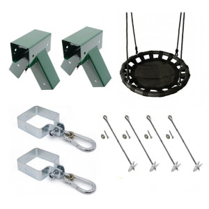 Zestaw Do Montażu Huśtawki Z Bocianim Gniazdem W Zestawie4iQ 4iQ