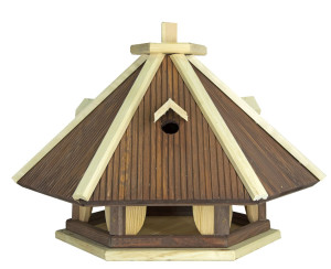 Karmnik Dla Ptaków Duży Drewniany Kawka Iii4iQ Group 4iQ