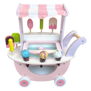 Drewniana Lodziarnia Na Kółkach świderek4iQ Group 4iQ