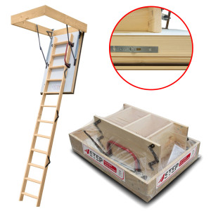 Drewniane Schody Strychowe Extreme 100x604STEP 4STEP