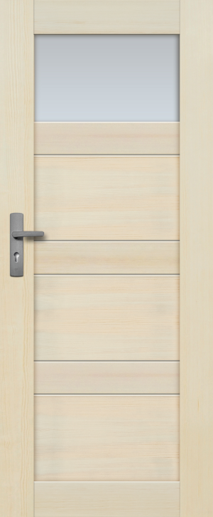 Drzwi Sosnowe, Bezsęczne - Nefryt 1s - Seria Premium - Drzwi Wewnętrzne Drewniane4Porte 4Porte