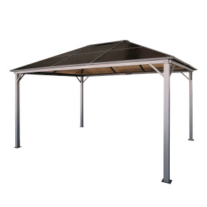 Pawilon Ogrodowy Altana 3x4m Pergola Z Poliwęglanowym Dachem 12mkw4iQ Group 4iQ