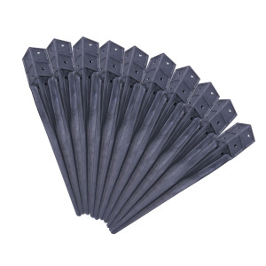 10x Eko - Kotwa Stabilizacyjna 70x70 Mm Do Domków Drewnianych, Płotów, Pergoli, KonstrukcjiP.H.U. Saddar P.H.U. Saddar