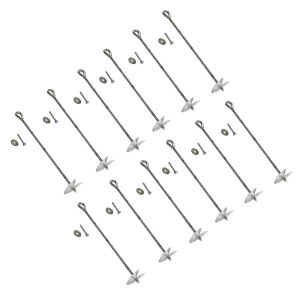 12x Stalowa Kotwa Wkręcana Stabilizująca Uniwersalna.4iQ Group 4iQ