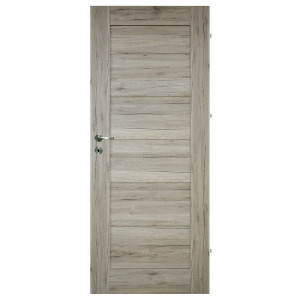 Drzwi Z Płyty Mdf - Magma Dąb Sanremo Pełne - Okleina 3d Imitująca Drewno - Drzwi Wewnętrzne4iQ Group 4iQ