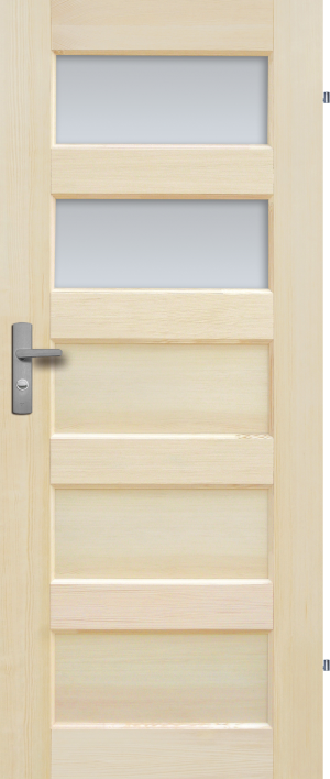 Drzwi Sosnowe, Bezsęczne - Istria 2s - Seria Fog - Drzwi Wewnętrzne Drewniane4Porte 4Porte