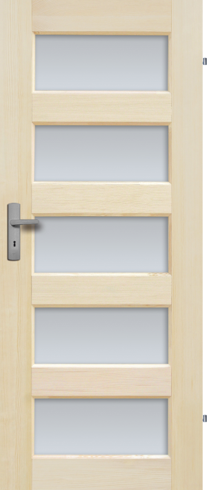 Drzwi Sosnowe, Bezsęczne - "istria" 5s - Seria Fog - Drzwi Wewnętrzne Drewniane4Porte 4Porte