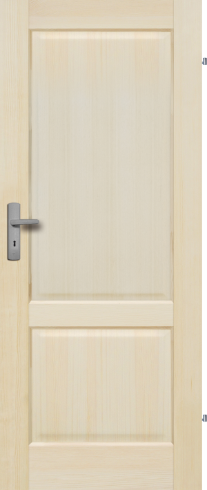 Drzwi Sosnowe, Bezsęczne - Turyn Pełne - Seria Fog - Drzwi Wewnętrzne Drewniane4Porte 4Porte