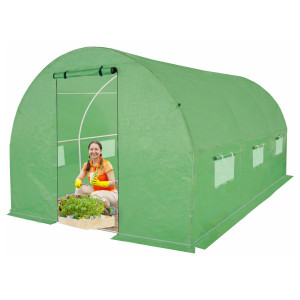 Tunel Szklarniowy 7m2 Premium Green 2x3,5m Rurki 19mm4iQ Group 4iQ